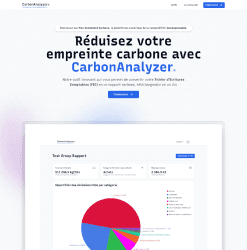 CarbonAnalyzer - Enterprise Carbon Footprint SaaS preview